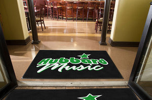 Hubbard Music 4 X 6 Rubber Backed Carpeted HD - The Personalized Doormats Company