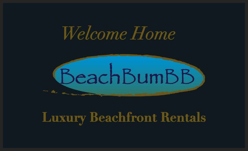 BeachBumBB 3 X 5 Rubber Scraper - The Personalized Doormats Company