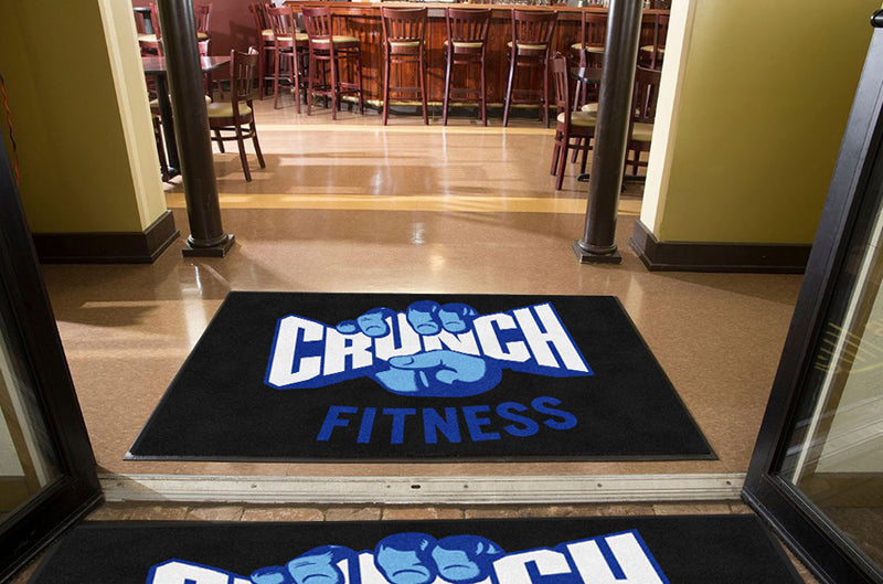 Crunch Fir Fit 1 4 X 6 Rubber Backed Carpeted HD - The Personalized Doormats Company