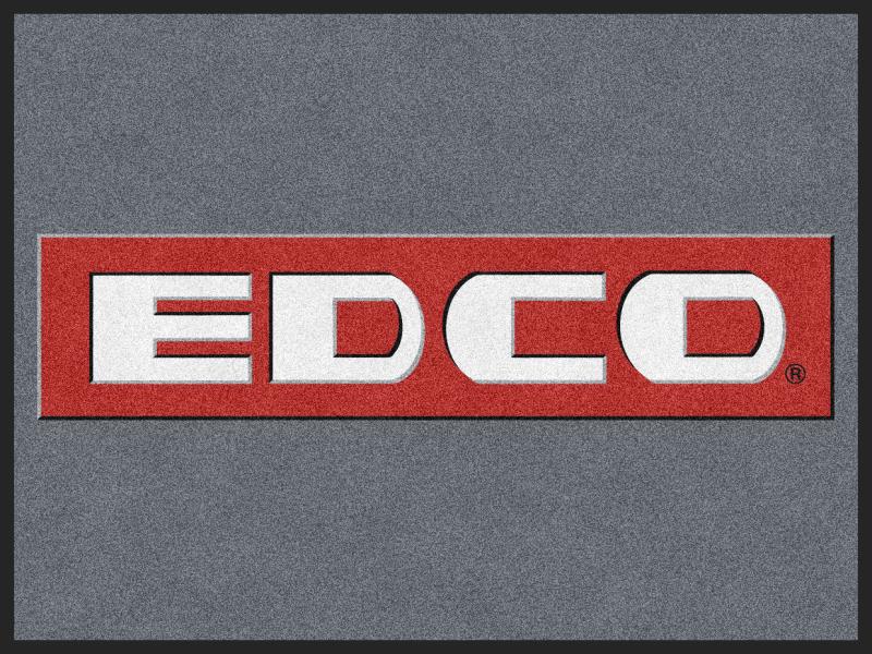 EDCO 3 x 4 Rubber Backed Carpeted HD - The Personalized Doormats Company