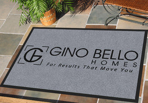 Gino Bello Homes 2 2 X 3 Rubber Backed Carpeted HD - The Personalized Doormats Company