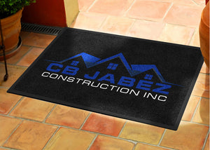 CB Jabex Construction,Inc 2 X 3 Rubber Backed Carpeted HD - The Personalized Doormats Company