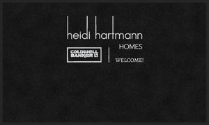 Heidi Hartmann Homes 3 X 5 Rubber Backed Carpeted HD - The Personalized Doormats Company