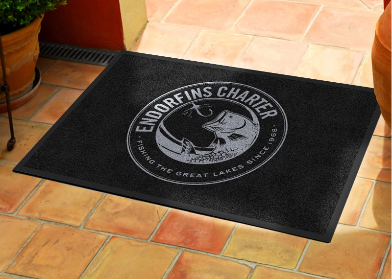 Endorfins Charter § 2 X 3 Rubber Backed Carpeted HD - The Personalized Doormats Company