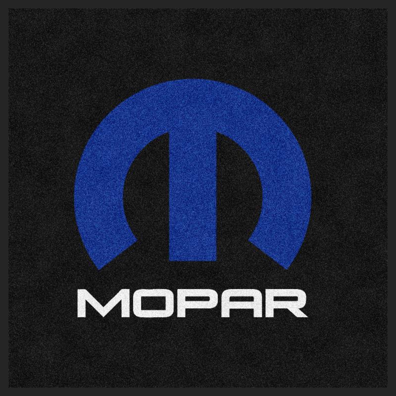 Arkansas Mopar Cruisers 3 X 3 Rubber Backed Carpeted HD - The Personalized Doormats Company
