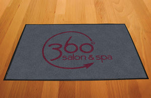 360 2 X 3 Rubber Backed Carpeted HD - The Personalized Doormats Company