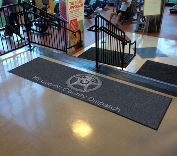 Create Your Own 3 x 10 Rubber Backed Carpeted HD Logomat Rubber Backed Carpeted HD - The Personalized Doormats Company