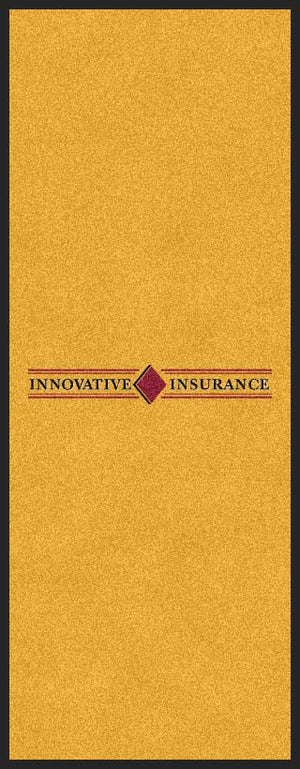 Innovative Insurance 3 X 8 Rubber Backed Carpeted HD - The Personalized Doormats Company