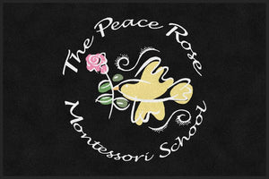 Peace Rose Carpeted Indoor Black