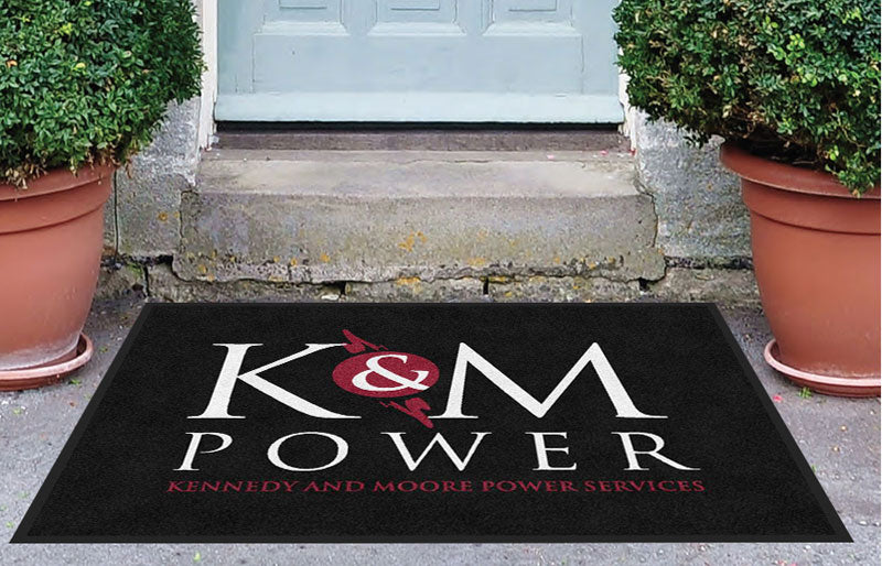 K&M Doormat 3 X 4 Rubber Backed Carpeted HD - The Personalized Doormats Company