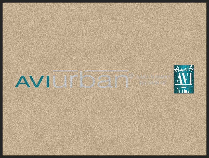 Avi Urban 1.5 X 2 Rubber Backed Carpeted HD - The Personalized Doormats Company