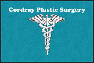 Cordray Plastic Surgery 2 X 3 Custom Plush 30 HD - The Personalized Doormats Company