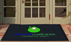 Eternal Wellness MedSpa & Salon 4 X 6 Rubber Scraper - The Personalized Doormats Company