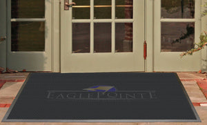 Eagle Pointe Outdoor Mat 4 x 6 Rubber Scraper - The Personalized Doormats Company