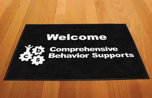 cbs 2 X 3 Rubber Backed Carpeted HD - The Personalized Doormats Company