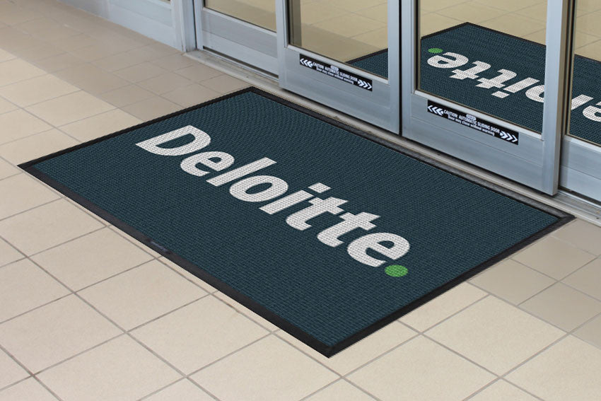 Deloitte 4 X 6 Waterhog Inlay - The Personalized Doormats Company