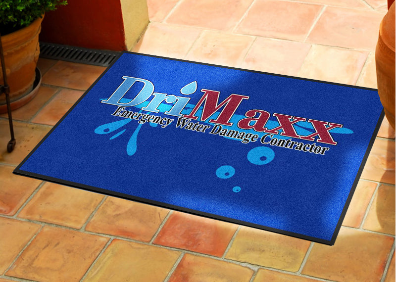 DriMaxx 2 X 3 Rubber Backed Carpeted HD - The Personalized Doormats Company