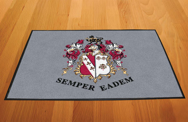 Benito 2 X 3 Rubber Backed Carpeted HD - The Personalized Doormats Company