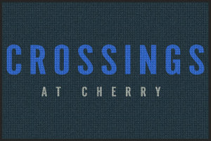 Crossings at Cherry 4 X 6 Waterhog Inlay - The Personalized Doormats Company