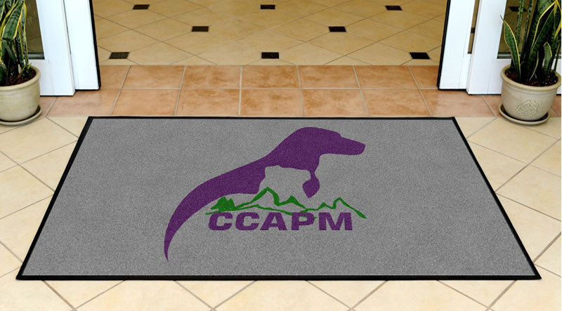 CCAPM 3 X 5 Rubber Backed Carpeted - The Personalized Doormats Company