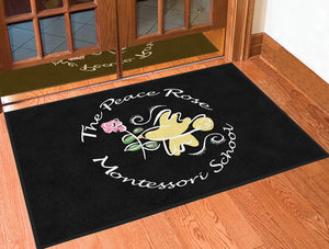Peace Rose Carpeted Indoor Black