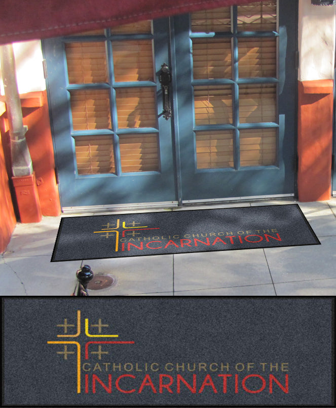 Incarnation 2 X 5 Rubber Backed Carpeted HD - The Personalized Doormats Company