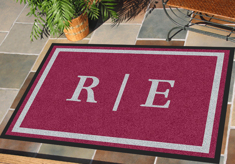 DESIGN YOUR OWN-91272 2 X 3 Design Your Own Rubber Backed Carpeted 2' x 3' Doo - The Personalized Doormats Company