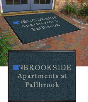 Brookside 6 x 8 Waterhog Inlay - The Personalized Doormats Company
