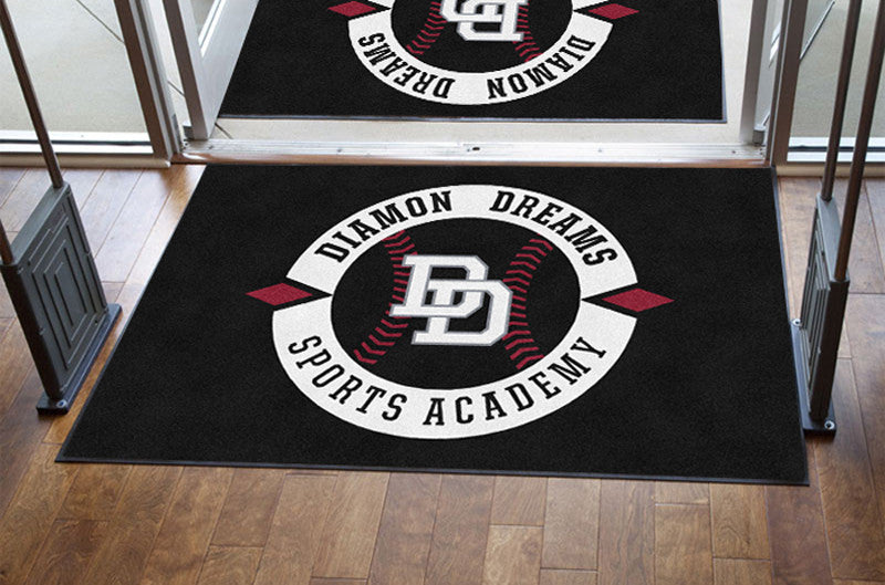 Diamond Dreams 4 X 6 Rubber Backed Carpeted HD - The Personalized Doormats Company