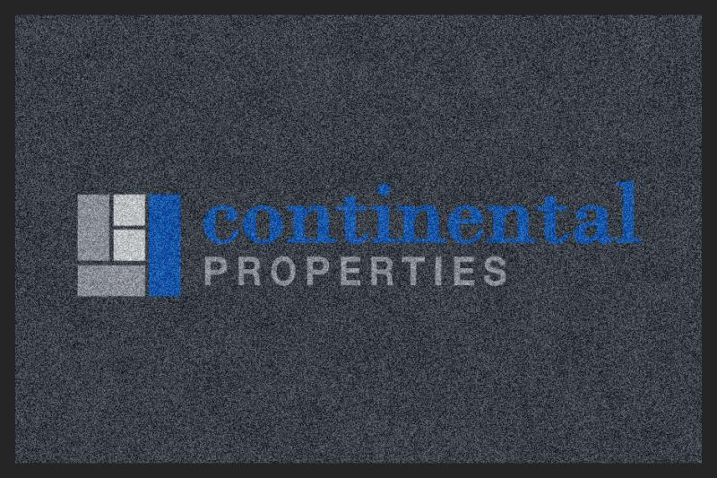 Continental Properties 2 x 3 Custom Plush 30 HD - The Personalized Doormats Company