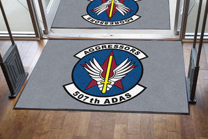 507 ADAS 4 X 6 Rubber Backed Carpeted HD - The Personalized Doormats Company