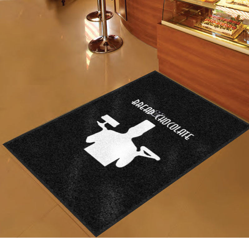 BC front 3 X 5 Rubber Backed Carpeted HD - The Personalized Doormats Company