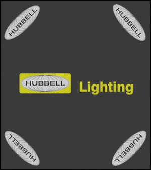 Hubbell Lighting 24 X 27 Luxury Berber Inlay - The Personalized Doormats Company