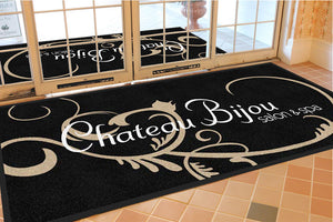 Chateau Bijou 3 X 7 Rubber Backed Carpeted HD - The Personalized Doormats Company