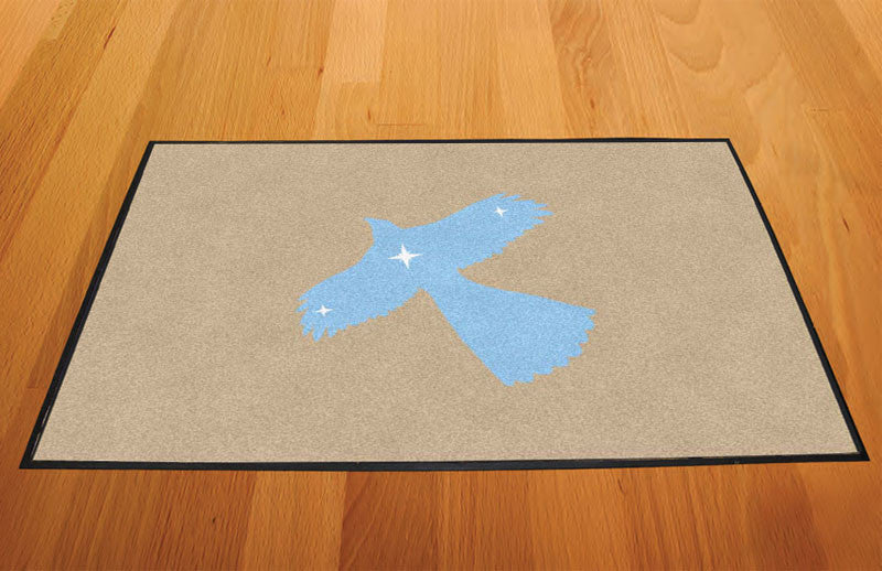 Aquila 2 X 3 Rubber Backed Carpeted HD - The Personalized Doormats Company