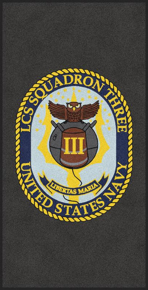 LCS SQUADRON THREE 46"x90" w shrinkage