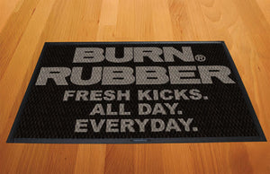 Burn Rubber Tampa 2 x 3 Luxury Berber Inlay - The Personalized Doormats Company