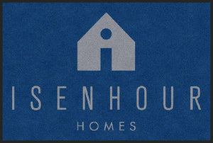 Isenhour Homes 2 X 3 Rubber Backed Carpeted HD - The Personalized Doormats Company