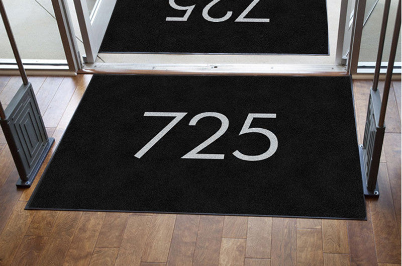725 Town & Country 4 X 6 Rubber Backed Carpeted HD - The Personalized Doormats Company
