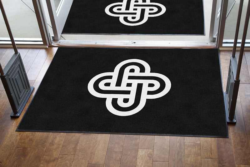 Fashionphile Mat 4 X 6 Rubber Backed Carpeted HD - The Personalized Doormats Company