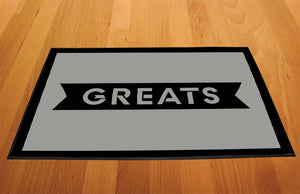 GREATS Studio (ENTRANCE NO LONGER PRODUC 2 X 3 Designer Vinyl - The Personalized Doormats Company