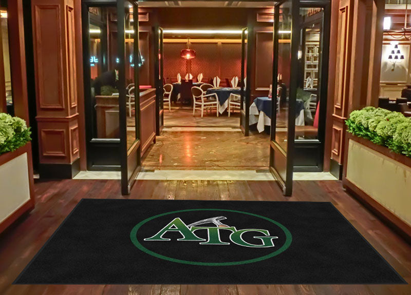 Entrance Mat § 6 X 8 Rubber Backed Carpeted - The Personalized Doormats Company