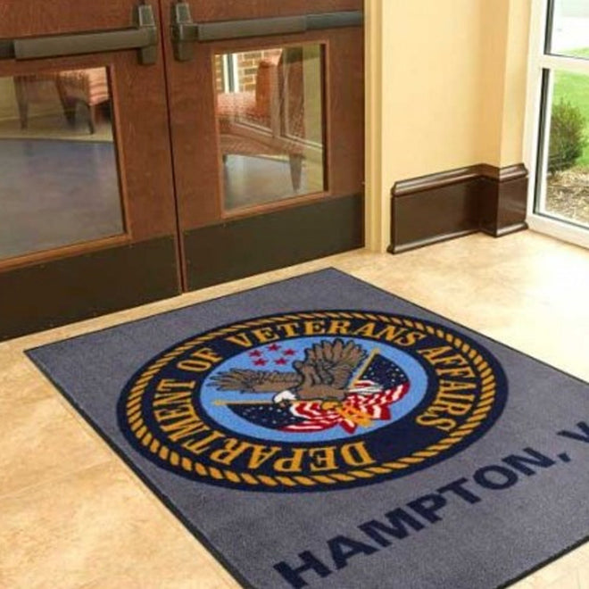 Rubber Backed Carpeted High Definition Logo Mat